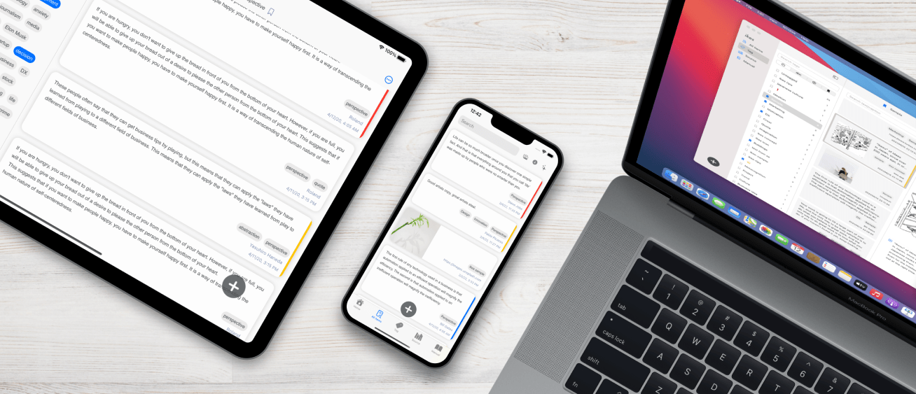 Device images showing Ikes.